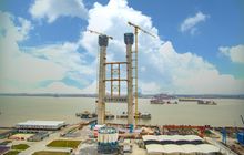 中联重科塔机助力瓯江北口大桥建设，攻克三大施工难题实现“十三五”重点突破